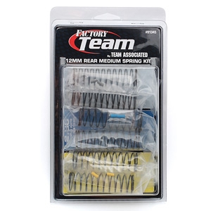 ASSOCIATED 12MM BIG BORE REAR MEDIUM SPRING KIT 3 PAIRS